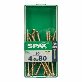 Caja de tornillos SPAX 4081020450802 Tornillo de madera Cabeza plana (4,5 x 80 mm) Precio: 3.95000023. SKU: S7913920