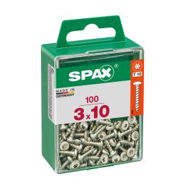 Caja 100 unid. tornillo madera spax cab. redonda wirox 3,0x10mm spax Precio: 2.95000057. SKU: S7913827