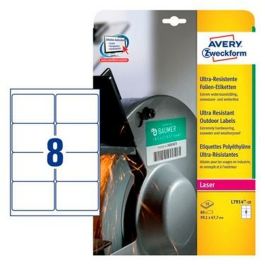 Adhesivos/Etiquetas Avery 10 Hojas 99,1 x 67,7 mm Blanco