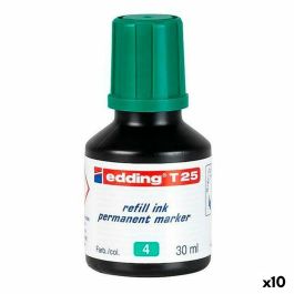 Tinta de recarga Edding T25 Rotulador permanente Verde 30 ml (10 Unidades) Precio: 46.49999992. SKU: B1J246ZKXF