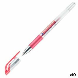 Bolígrafo Roller Edding 2185 Rojo 0,7 mm (10 Unidades)