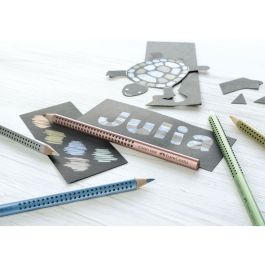 Lápices de colores Faber-Castell Verde metálico (12 Unidades)