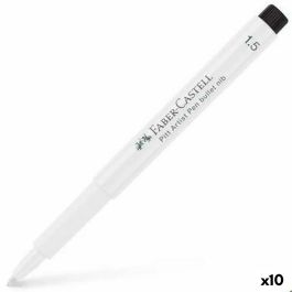 Rotulador permanente Faber-Castell Pitt Artist Blanco (10 Unidades) Rotulador permanente Faber-Castell Pitt Artist Blanco (10 Unidades)