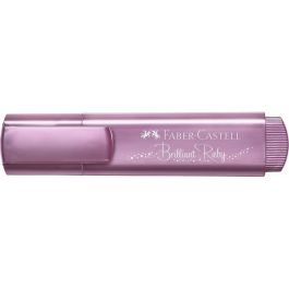 Marcador Fluorescente Faber-Castell Textliner 46 metálico (10 Unidades)