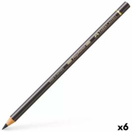 Lápices de colores Faber-Castell Polychromos Sepia 6 Piezas