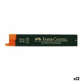 Recambio de mina Faber-Castell Super-Polymer HB 0,9 mm (12 Unidades)