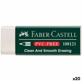 Goma de borrar Faber-Castell Blanco (20 Unidades)