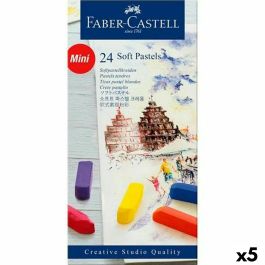 Set de tizas pastel blandas Faber-Castell Multicolor 5 Unidades