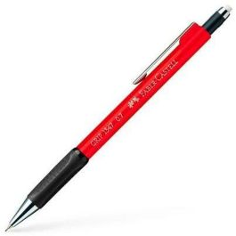 Portaminas Faber-Castell Grip 1347 Rojo 0,7 mm (12 Unidades)