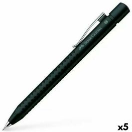 Portaminas Faber-Castell Grip 2011 Negro 0,7 mm (5 Unidades) Precio: 35.95000024. SKU: S8421617