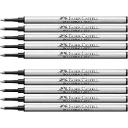Recambios Faber-Castell Roller 0,5 mm Negro (10 Unidades) Recambios Faber-Castell Roller 0,5 mm Negro (10 Unidades)