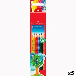 Lápices de Colores Acuarelables Faber-Castell Multicolor (5 Unidades) Precio: 22.94999982. SKU: S8421870