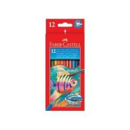 Lápices de Colores Acuarelables Faber-Castell 114413 Multicolor (12 Unidades) Precio: 4.49999968. SKU: B1CNDG5LFF