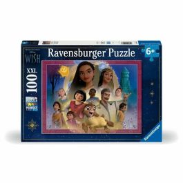 Ravensburger-Puzzle 100 piezas XXL - El Reino de los Deseos/Disney Wish-4005555010487-A partir de 6 años