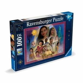 Ravensburger-Puzzle 100 piezas XXL - El Reino de los Deseos/Disney Wish-4005555010487-A partir de 6 años