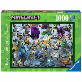 Puzzle Minecraft Mobs 17188 Ravensburger 1000 Piezas