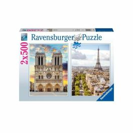 Puzzle Ravensburger Paris & Notre Dame 2 x 500 Piezas Precio: 28.9500002. SKU: S7181118