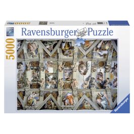 Puzzle Ravensburger 17429 The Sistine Chapel - Michelangelo 5000 Piezas Precio: 99.95000026. SKU: B1F5QFNXX2