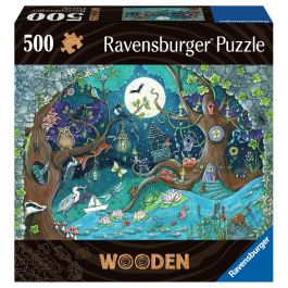 Puzzle Ravensburger 17516 Fantasy Forest Madera 500 Piezas