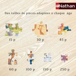 Puzzle Nathan Dans l'espace (Cherche et trouve) 150 Piezas