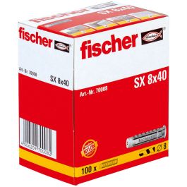 Taco fischer sx plus ø8x40mm 100 unidades. n8 568008