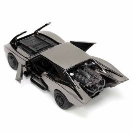 Coche metal batmóvil 2022 comic con figura de metal de batman escala 1:24