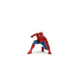 Coche metal buggy spiderman con figura spderman metal 6 cm escala 1:24