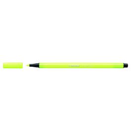 Stabilo Rotulador Pen 68 Amarillo Fluorescente Caja 10 Ud