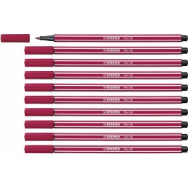 Stabilo Rotulador Pen 68 Rojo Oscuro Caja 10 Ud Precio: 8.88999947. SKU: S8417642