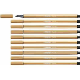 Stabilo Rotulador Pen 68 Ocre Oscuro Caja 10 Ud Precio: 8.88999947. SKU: S8417663