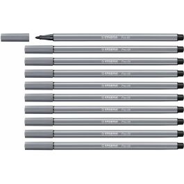 Stabilo Rotulador Pen 68 gris Oscuro Caja 10 Ud Precio: 8.88999947. SKU: S8417665