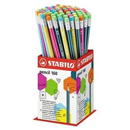 Stabilo Lápiz Grafito Con Goma Pencil 160 Hb C-Surtidos Bote Expositor 72 Ud Precio: 25.4999998. SKU: B1GLND495B