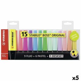 Set de Marcadores Fluorescentes Stabilo Boss Multicolor (5 Unidades) Precio: 84.95000052. SKU: B16S8Q7LFV