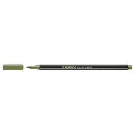 Stabilo Rotulador Pen 68 Verde Hoja Metalico Caja 10 Ud