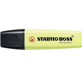 Marcador Fluorescente Stabilo Boss Verde limón 10 Piezas