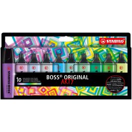 Set de Marcadores Fluorescentes Stabilo Boss Original Arty 10 Piezas Multicolor Precio: 10.69000031. SKU: B1HGQ4GKWJ