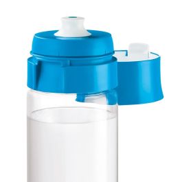 Botella con Filtro de Carbono Brita 600 ml Azul Plástico