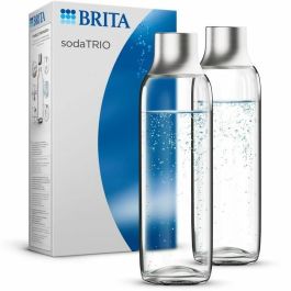 Pack de 2 botellas de vidrio BRITA - sodaTRIO - 1L Precio: 45.89999964. SKU: B1F8L3NCBA