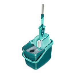 Mopa Fregona con Cubo Leifheit 55360 Azul Turquesa Mopa Fregona con Cubo Leifheit 55360 Azul Turquesa