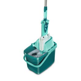 Mopa Fregona con Cubo Leifheit 55360 Azul Turquesa Mopa Fregona con Cubo Leifheit 55360 Azul Turquesa