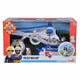 Helicóptero Simba Fireman Sam Wallaby police helicopter Helicóptero Simba Fireman Sam Wallaby police helicopter