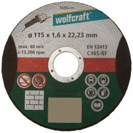 Disco de corte de precisión para piedra ø115x1,6x22,23mm. 1686999 wolfcraft