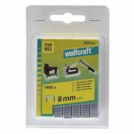 Pack 1400 grapas de lomo ancho 8mm. tipo 053 7031000 wolfcraft