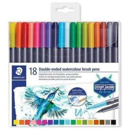 Staedtler Rotuladores Design Journey Doble Punta Fina-Pincel Acuarelables C-Surtidos Estuche 18 Ud Precio: 12.68999963. SKU: B16EE5AELC