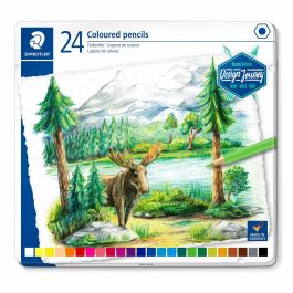 Staedtler Lápices De Colores Desing Journey 146C C-Surtidos Estuche Metal 24 Ud