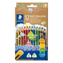 Staedtler Lápices De Colores Noris Colour Jumbo Surtidos Estuche 12 Ud