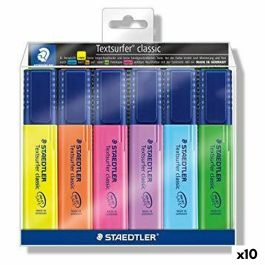 Set de Marcadores Fluorescentes Staedtler Textsurfer Classic 6 Piezas (10 Unidades) Precio: 58.94999968. SKU: S8423869