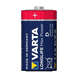 Pila varta long life max power d - lr20 (blister 2 unid.) ø34,2x61,5mm