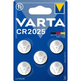 Pilas de Botón de Litio Varta 6025101415 CR2025 3 V (5 Unidades) Precio: 4.94999989. SKU: S7904552