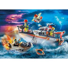 Operación Contra Incendios Con Yate De Resca 70140 Playmobil
